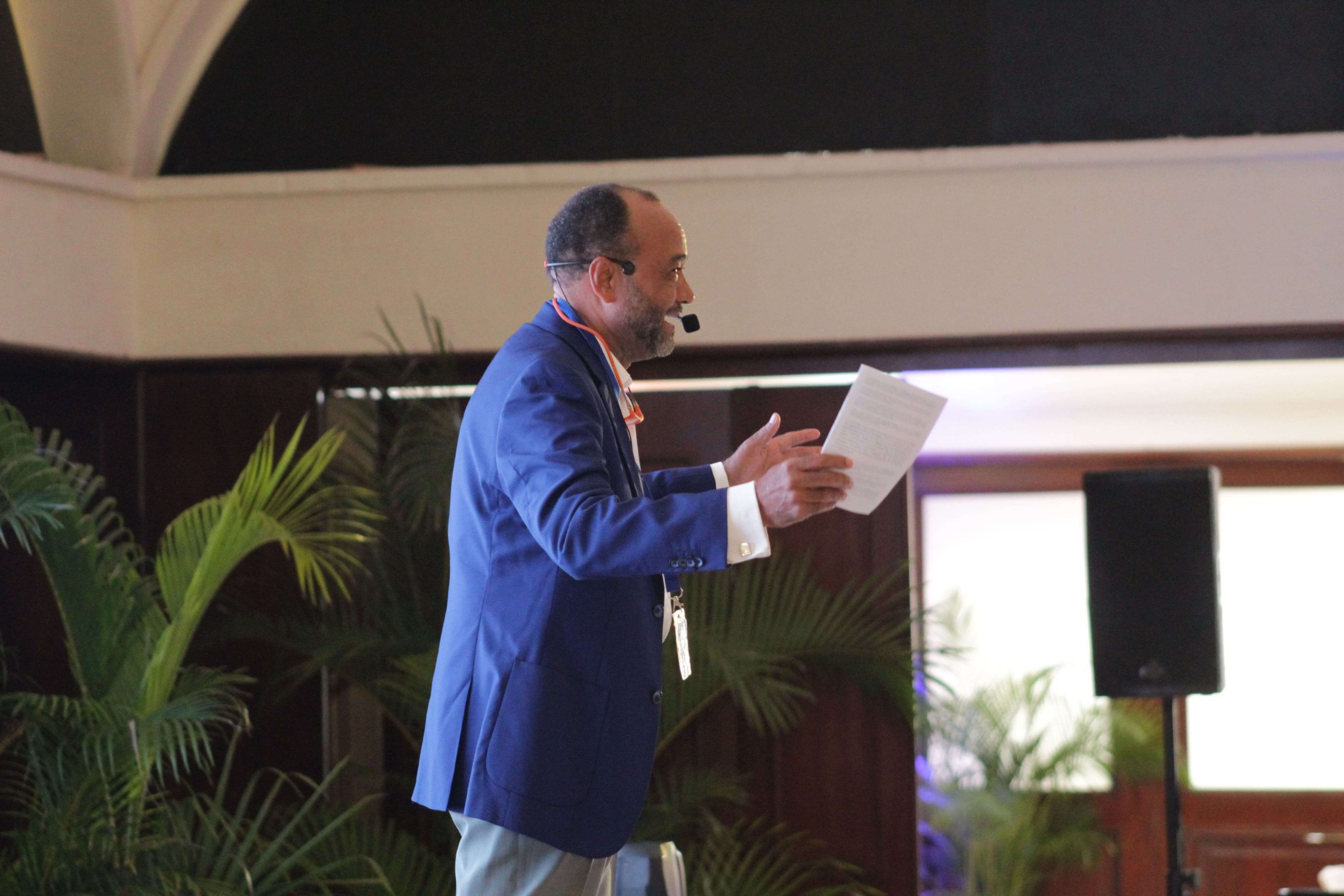Luis Marino López en la convención nacional de remax rd