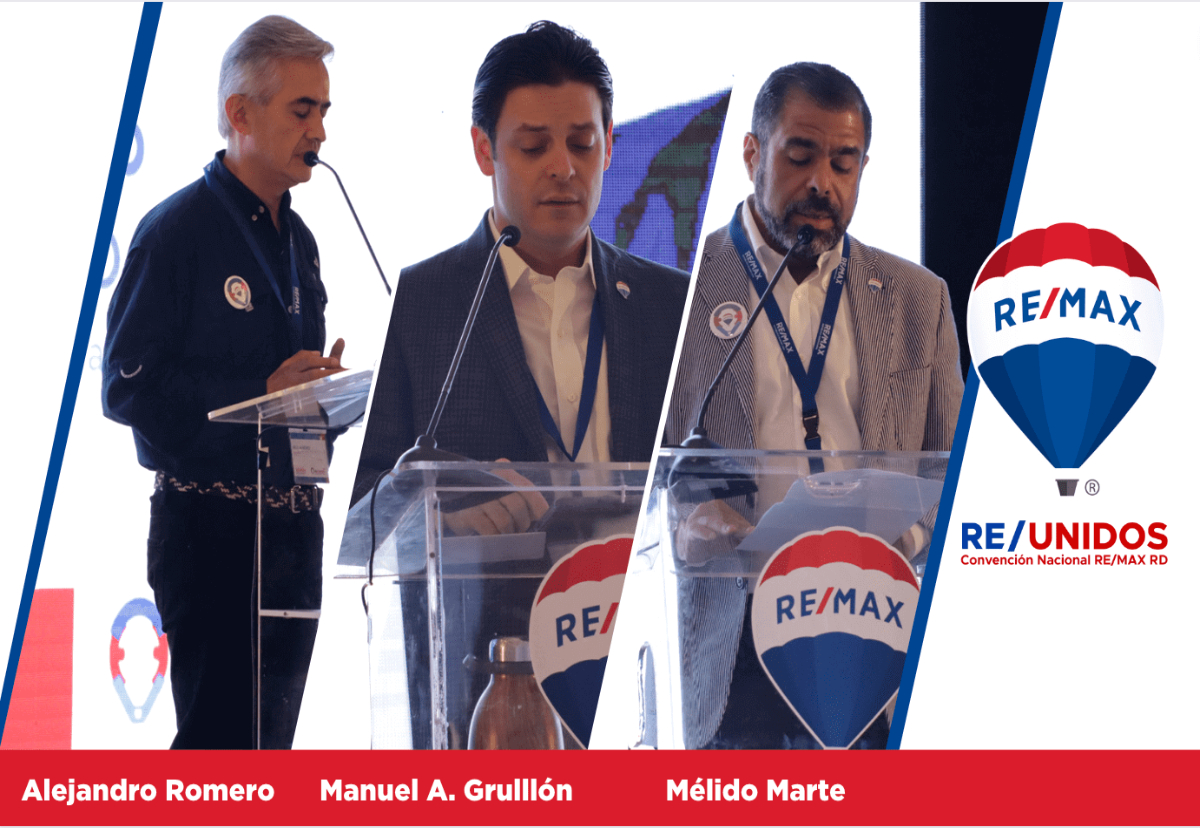 Gerentes y directores Remax RD en convención REUNIDOS 2022